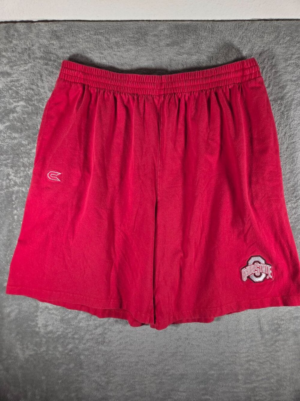 Colosseum Ohio State Buckeyes Men's Athletic Shorts Red Size XL OSU